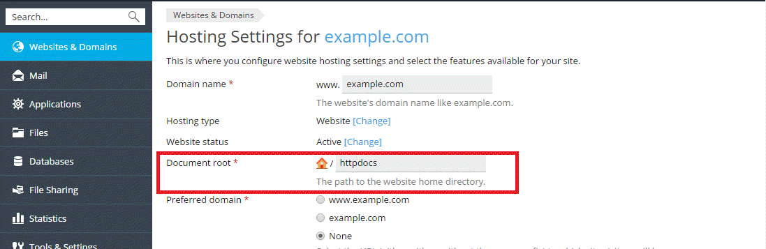 Document_root