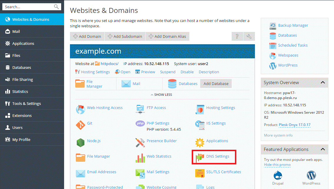 DNS_settings