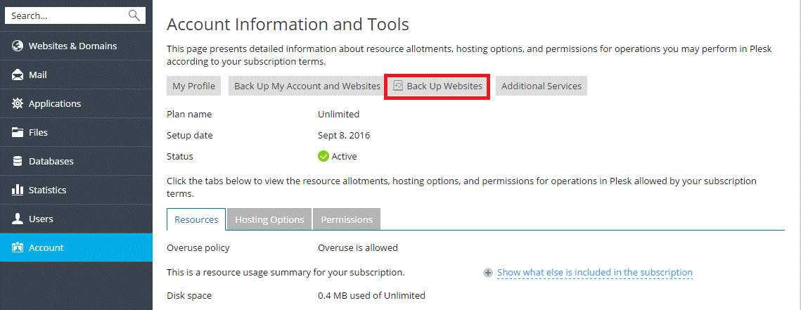 Back_up_websites