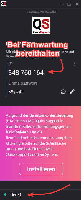 cmo-quicksupport